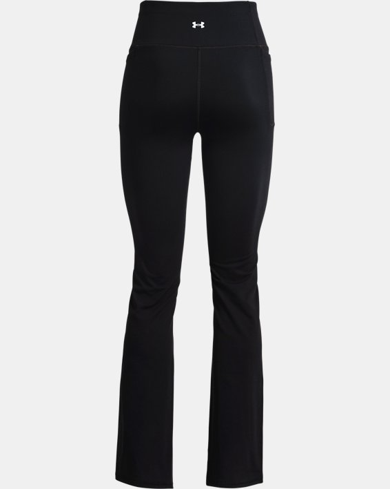 Women's UA Meridian Flare Pants, Black, pdpMainDesktop image number 5